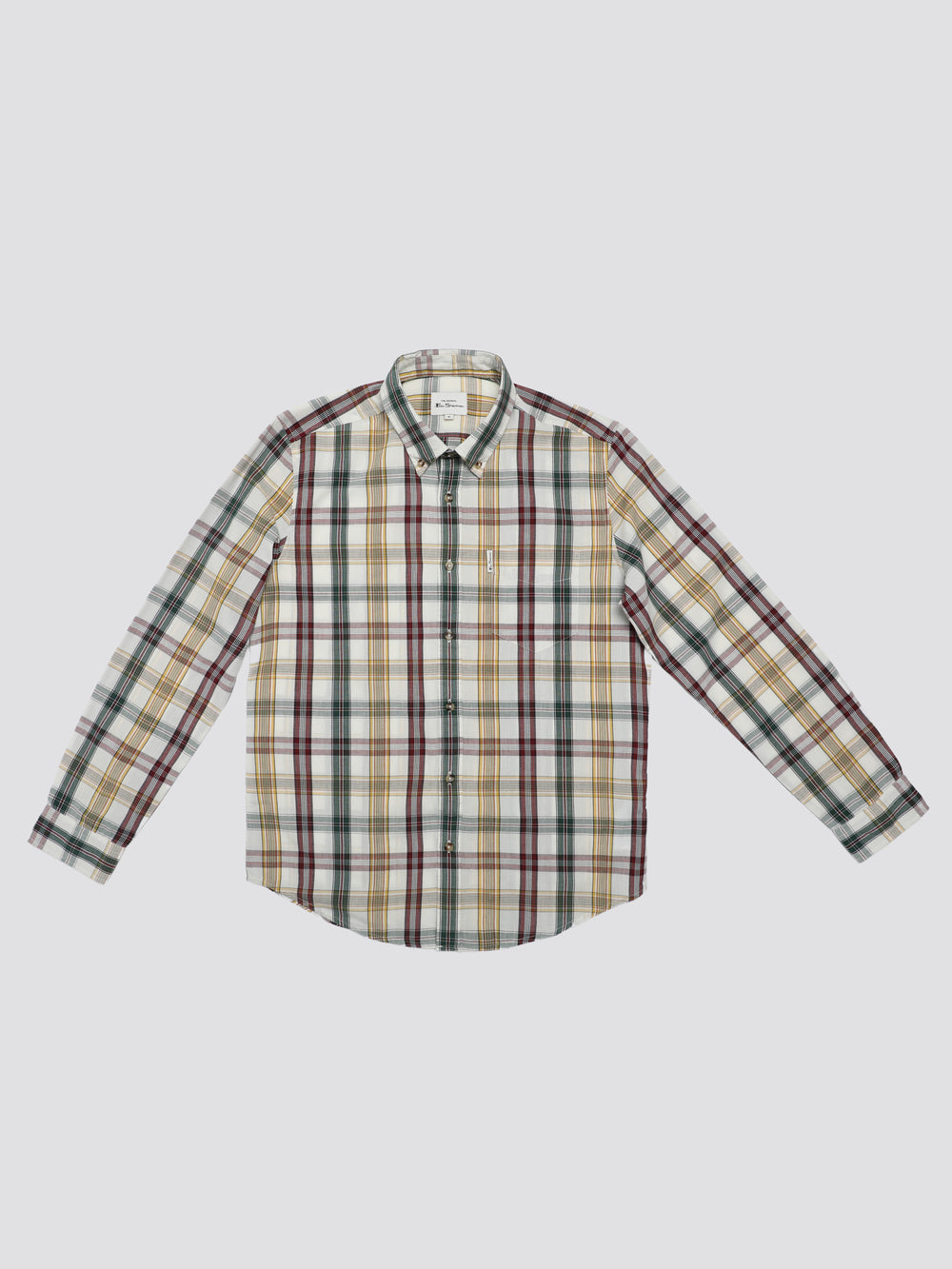 Chemises Ben Sherman Signature Heritage Check Blanche | PXE-96366291